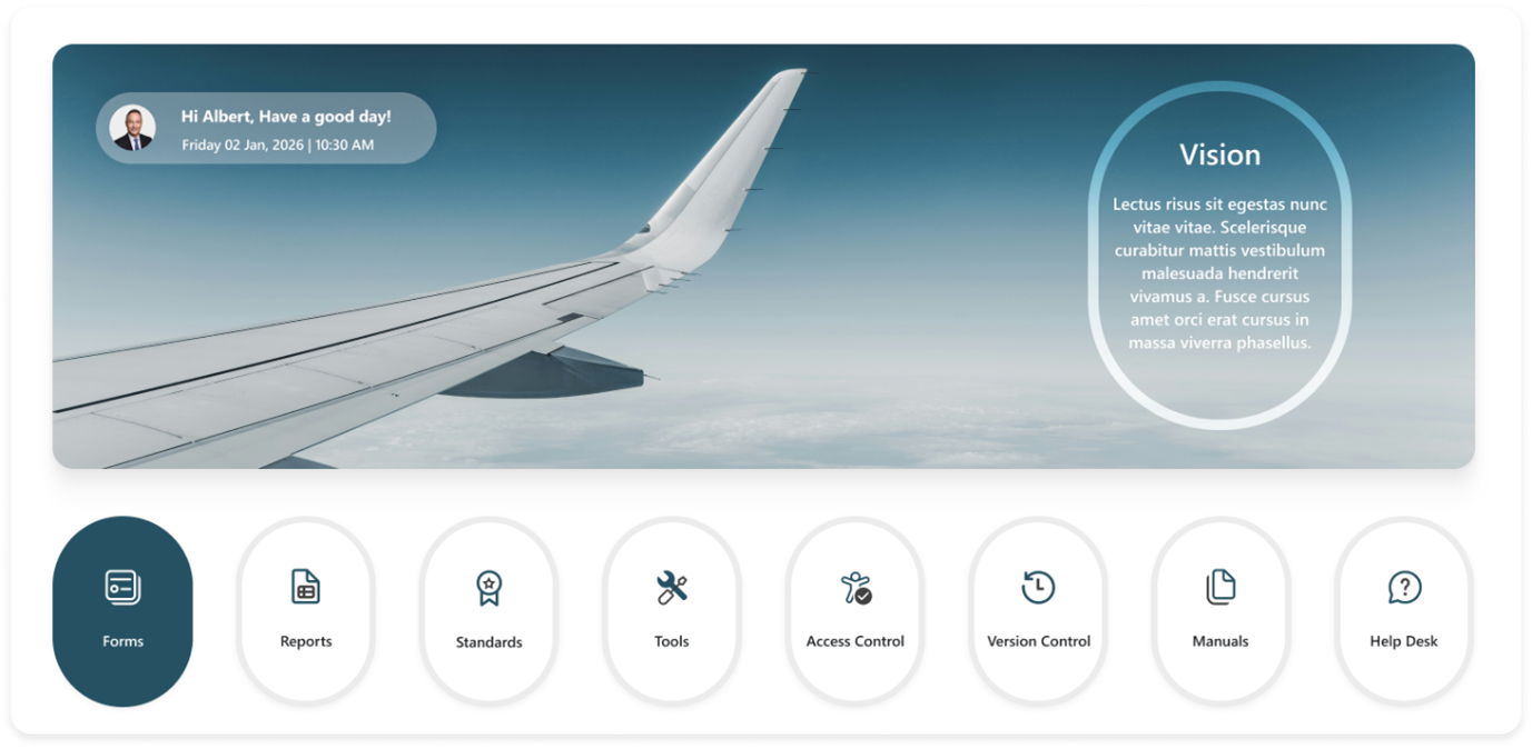 SharePoint intranet homepage