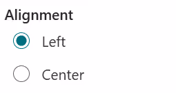 Setting title alignment in SharePoint