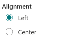 Setting title alignment in SharePoint