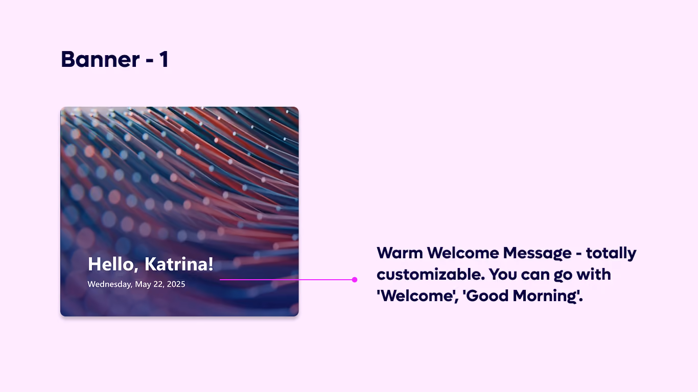 Banner 01 - TimeZone Welcome Widget