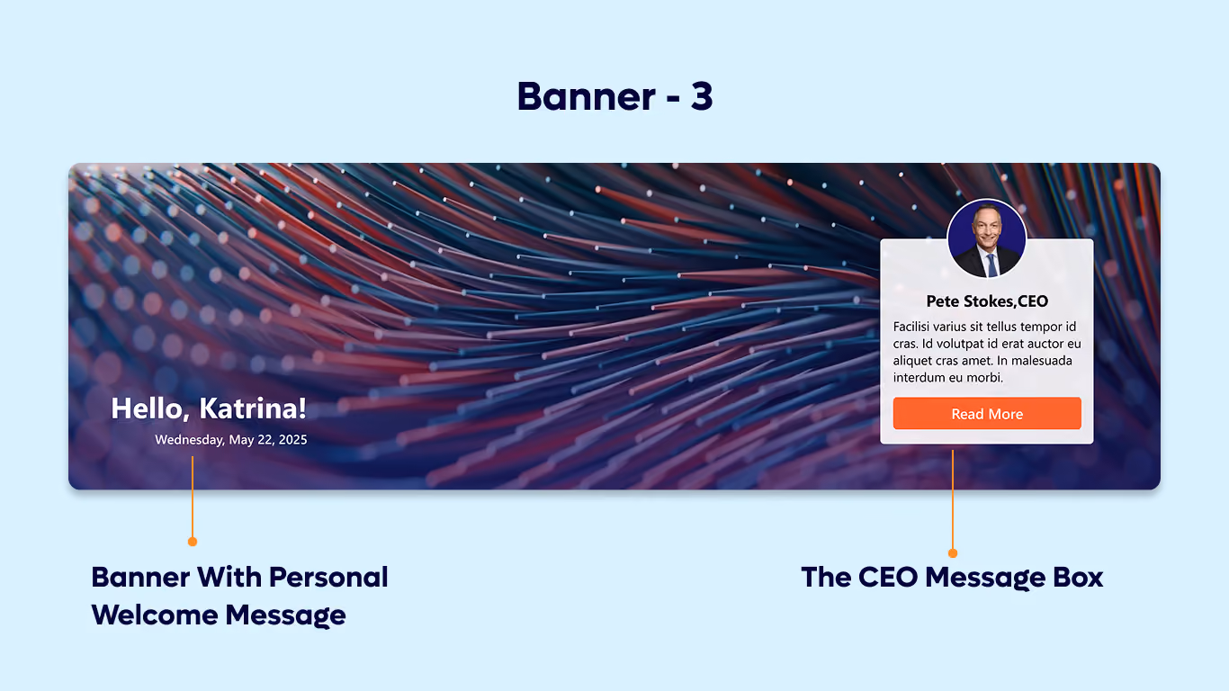 Banner 03 - Executive Greeting Banner