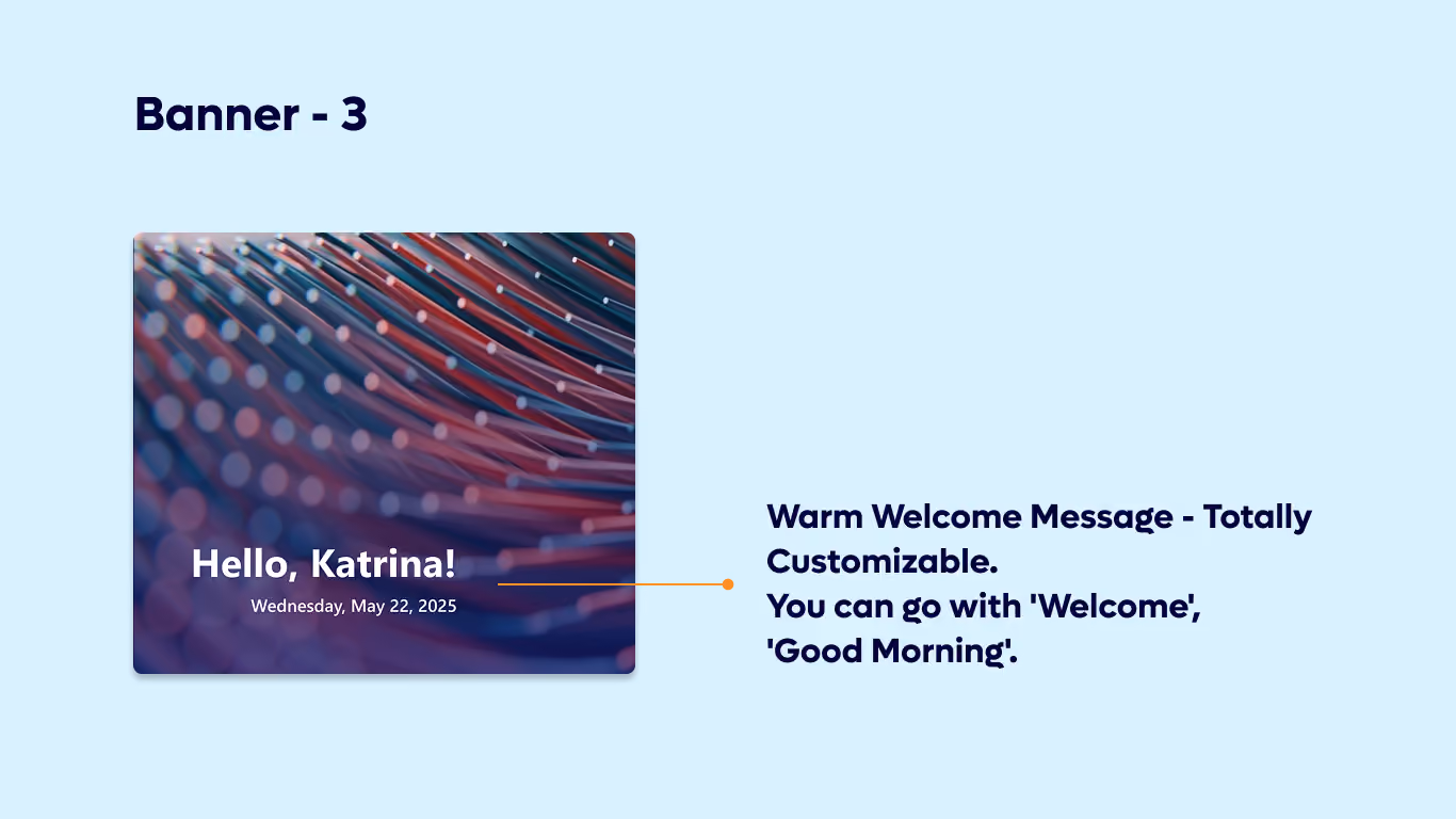 Banner 03 - Executive Greeting Banner
