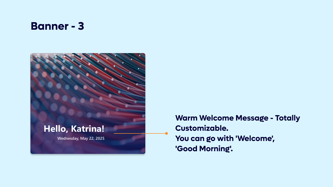 Banner 03 - Executive Greeting Banner
