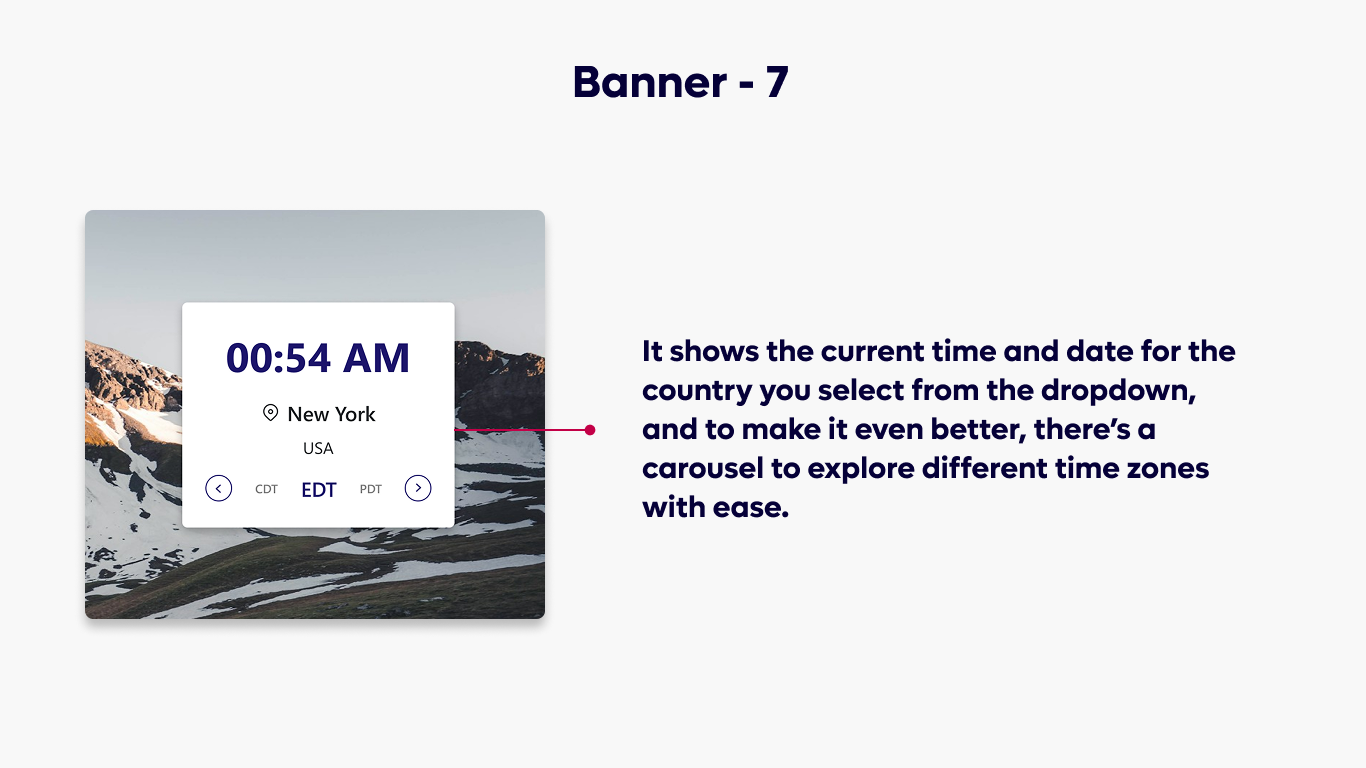 Banner 07 - Simple Welcome & Time Block