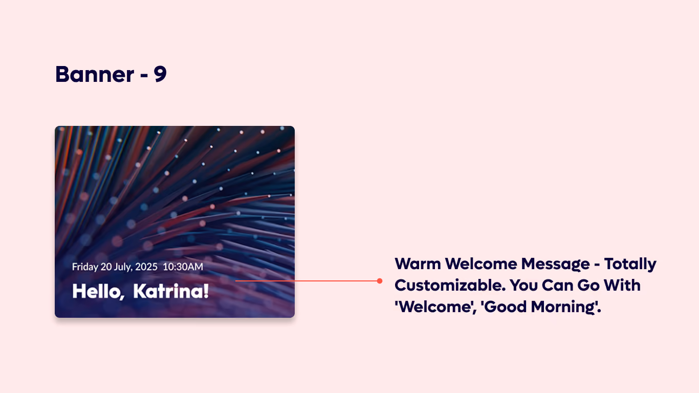 Banner 09 - World Clock Welcome Banner