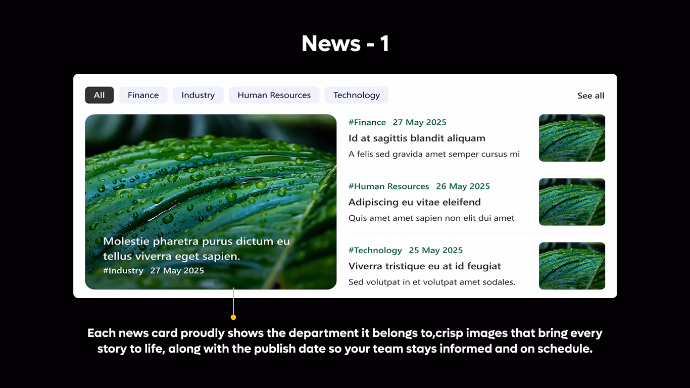 News 01 - News Highlight with Story List