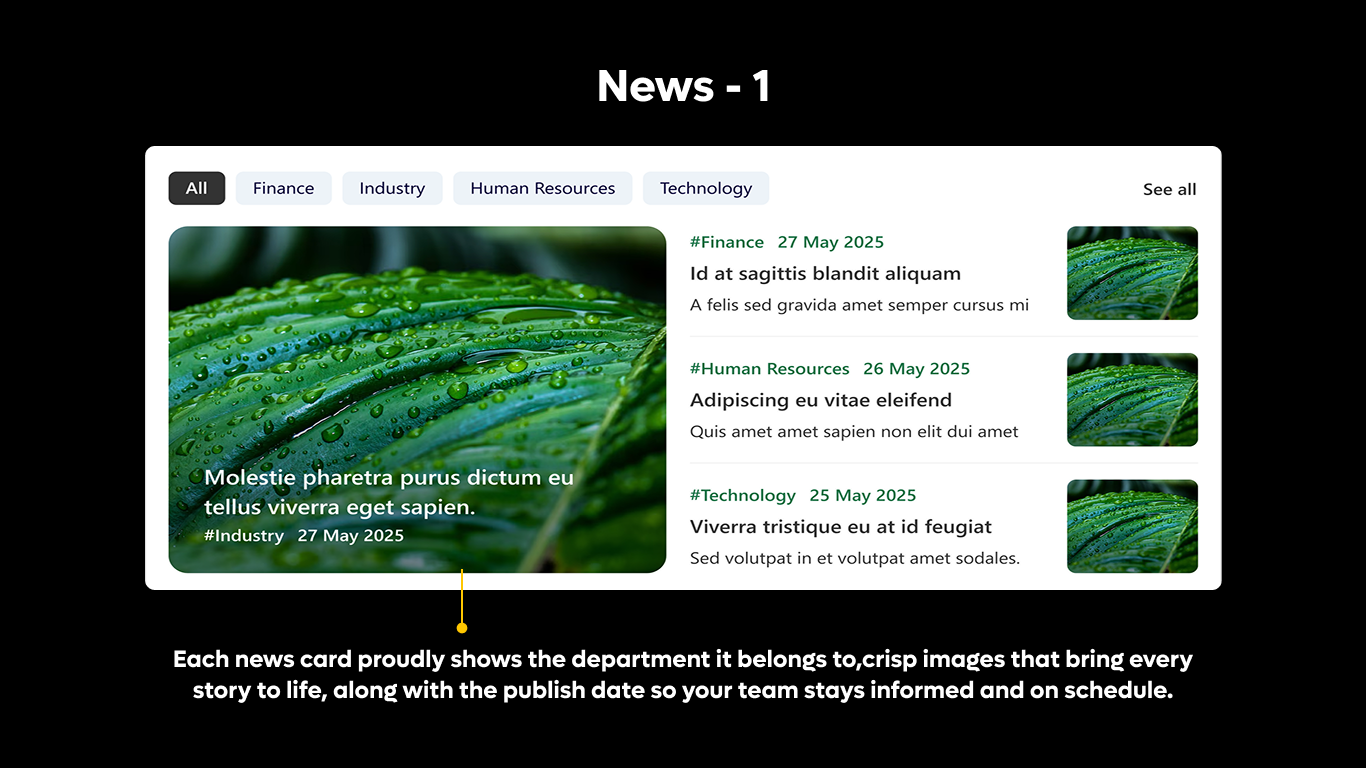 News 01 - News Highlight with Story List