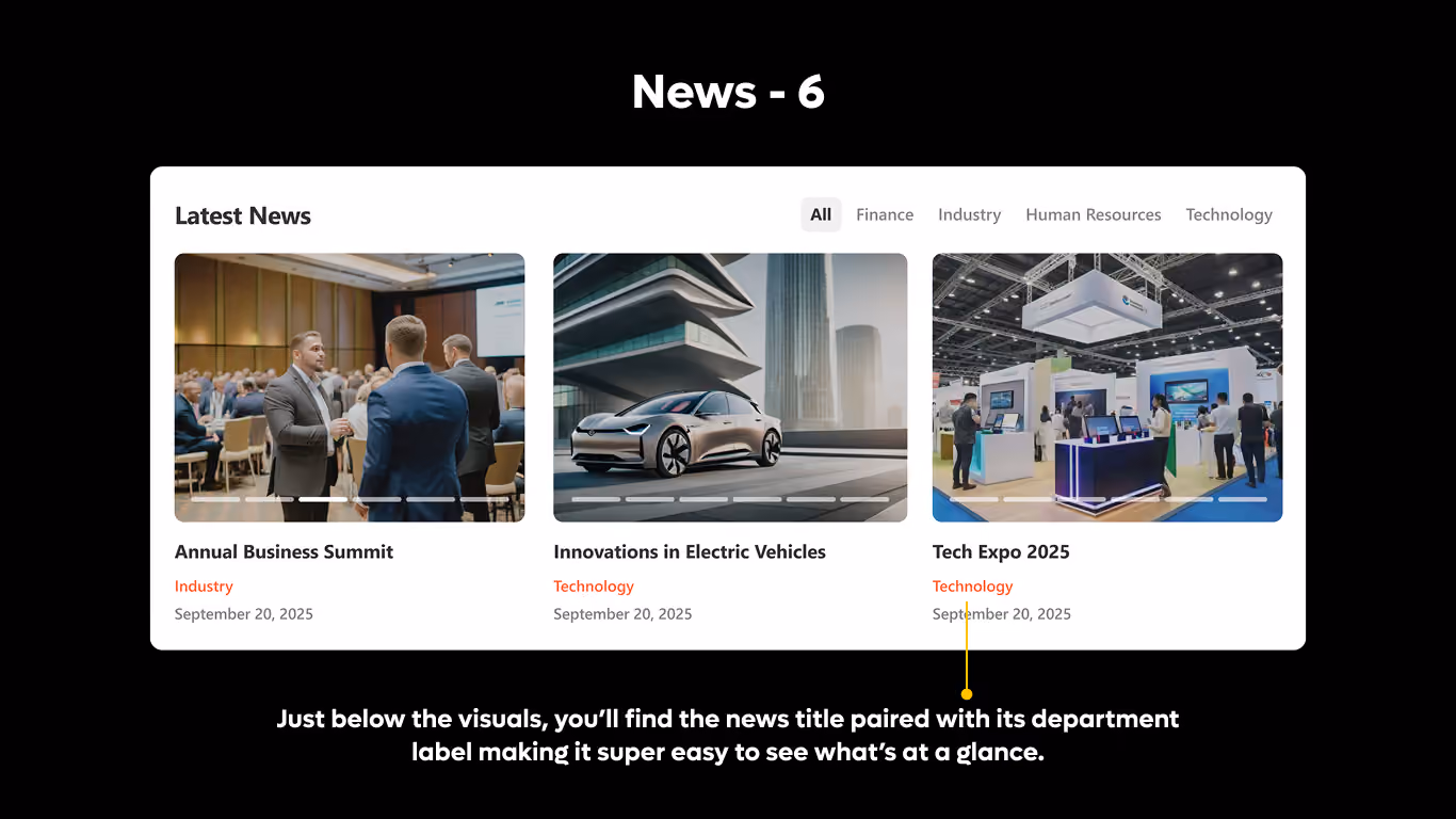 News 06 - Latest News - Card Slider