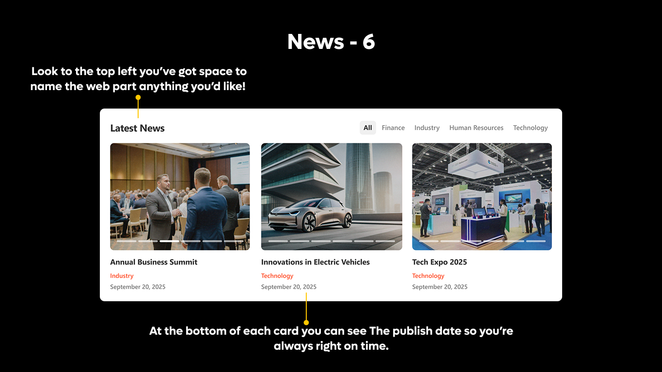 News 06 - Latest News - Card Slider