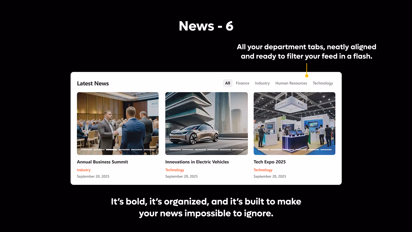 News 06 - Latest News - Card Slider
