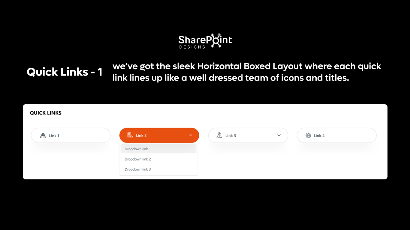 Quick Links 01 - Quick Action Bar