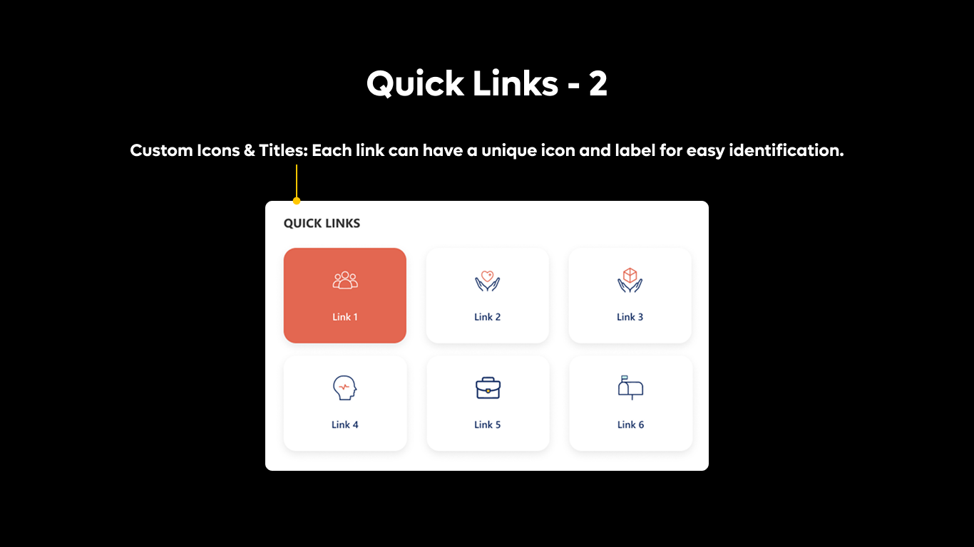 Quick Links 02 - Icon Grid Quick Links
