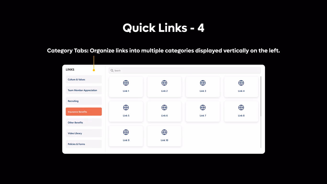 Quick Links 04 - Benefits & Resources Hub