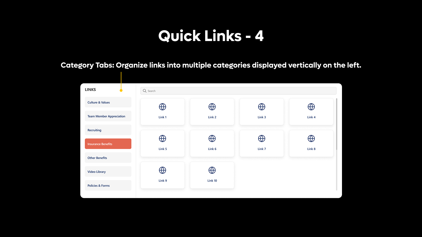 Quick Links 04 - Benefits & Resources Hub