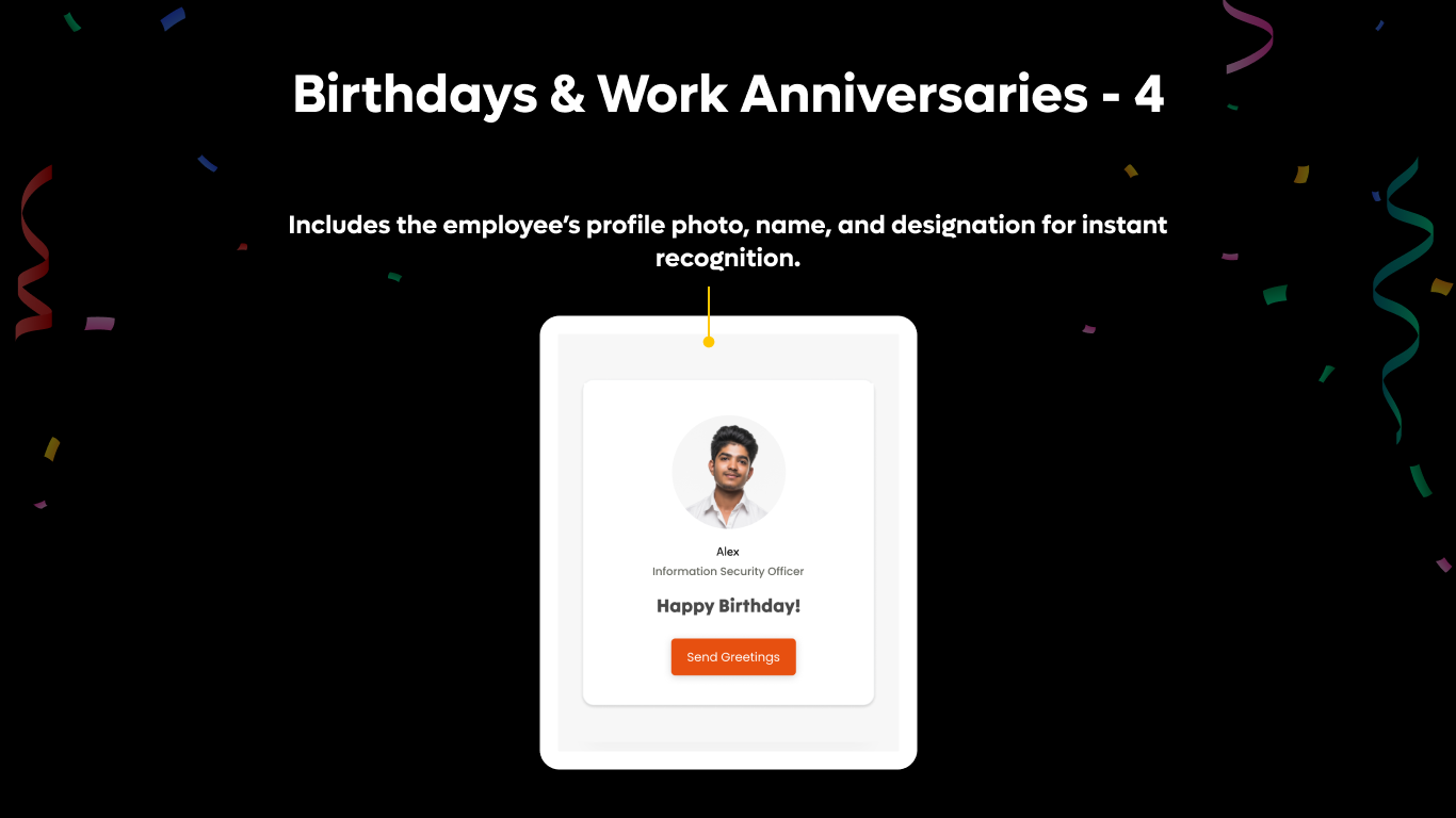Birthday Greeting Card – Minimal