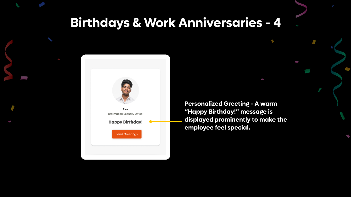 Birthday Greeting Card – Minimal