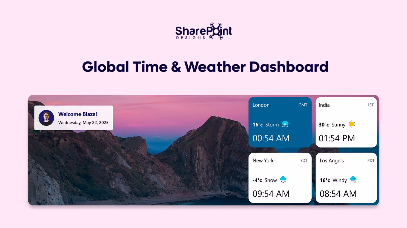 Banner 04 - Global Time & Weather Dashboard