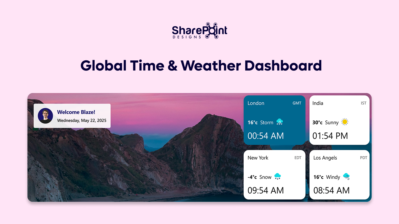 Banner 04 - Global Time & Weather Dashboard
