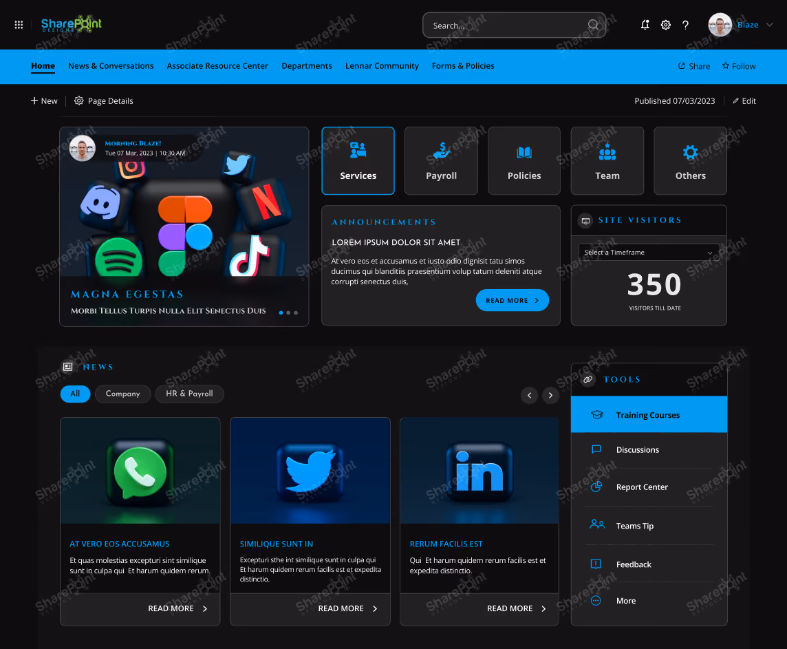 sharepoint-intranet-templates