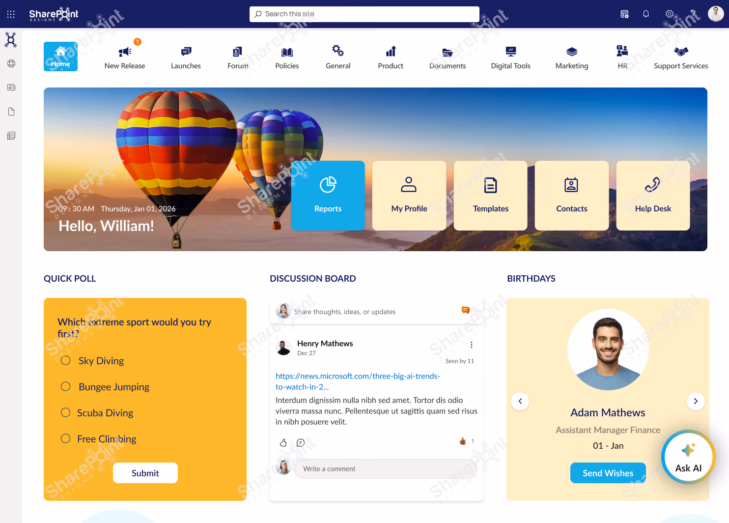 sharepoint-intranet-templates