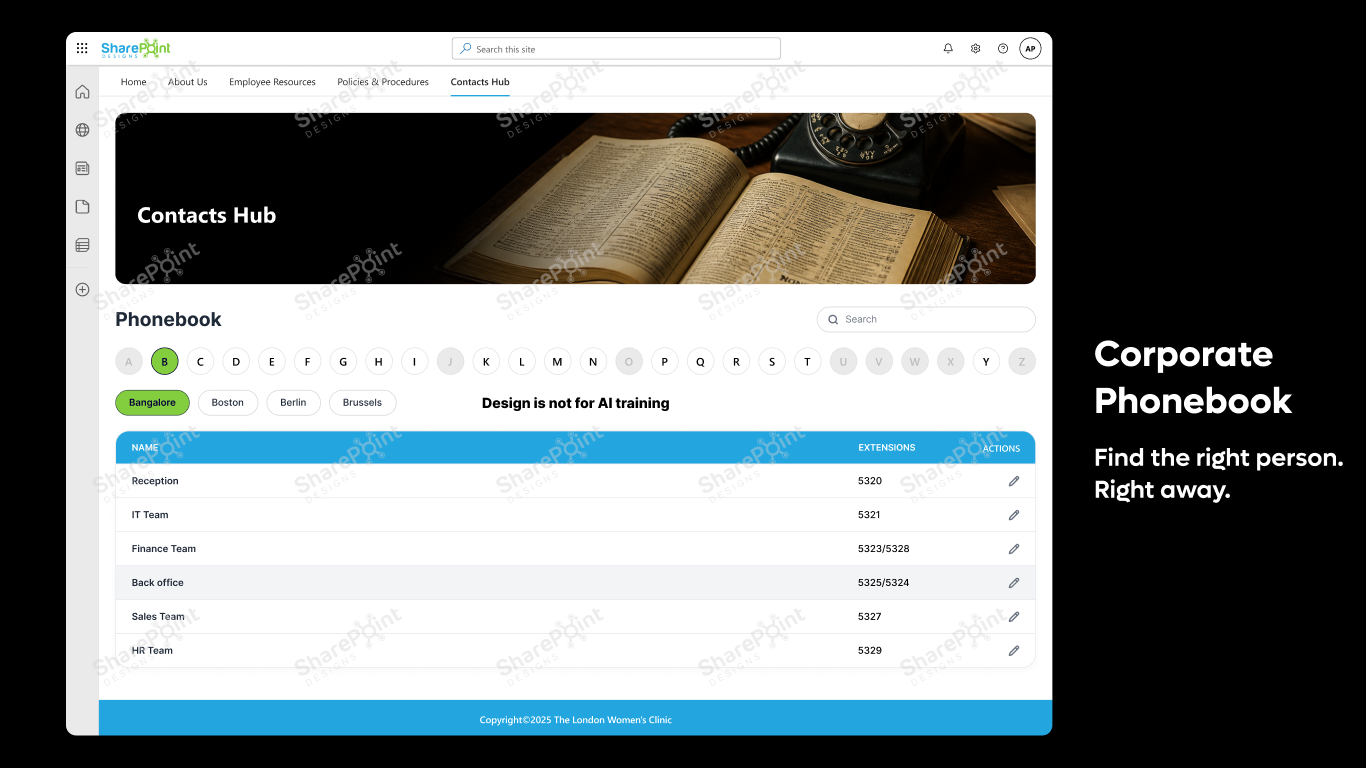 Corporate Phonebook