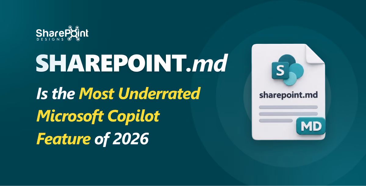 SHAREPOINT.md and Microsoft Copilot for AI-powered SharePoint context