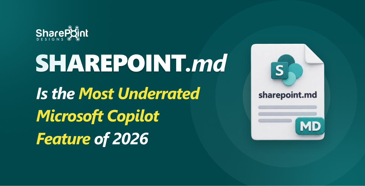 SHAREPOINT.md and Microsoft Copilot for AI-powered SharePoint context