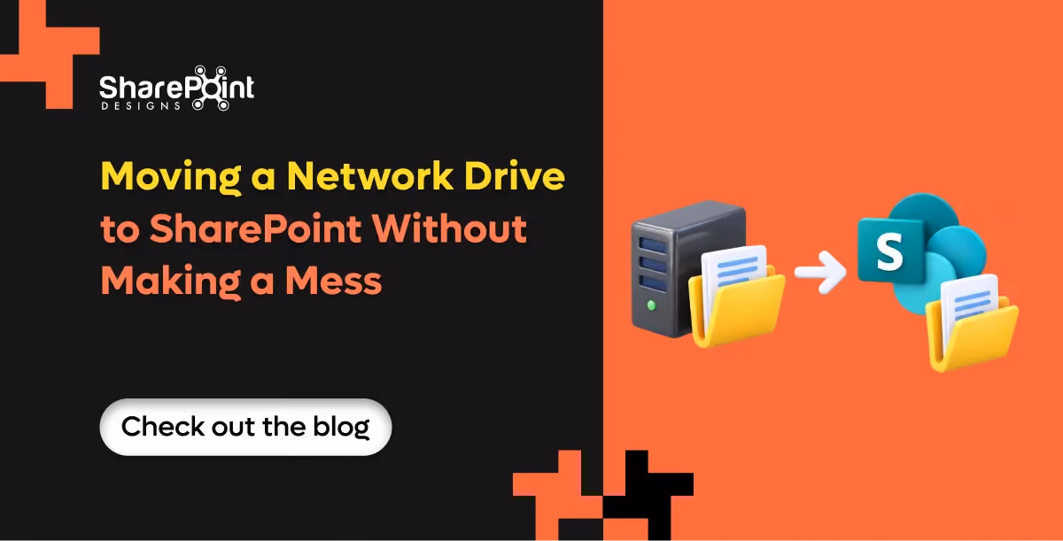 Moving a Network Drive to SharePoint 