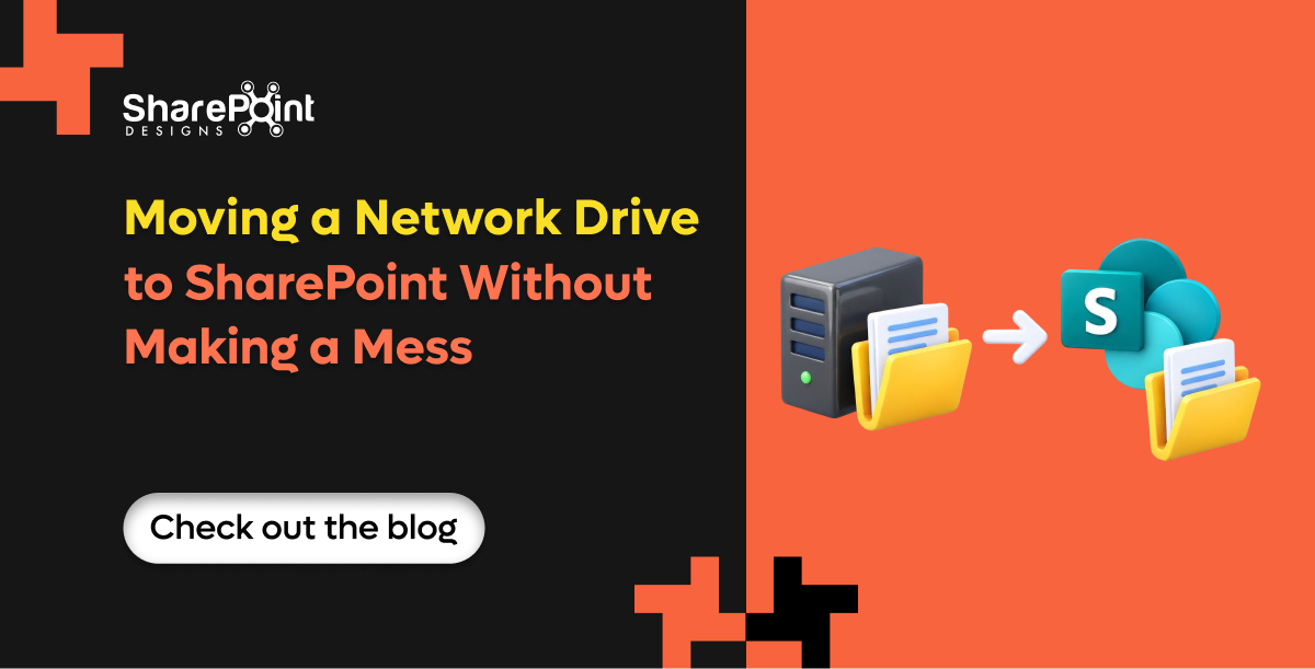 Moving a Network Drive to SharePoint