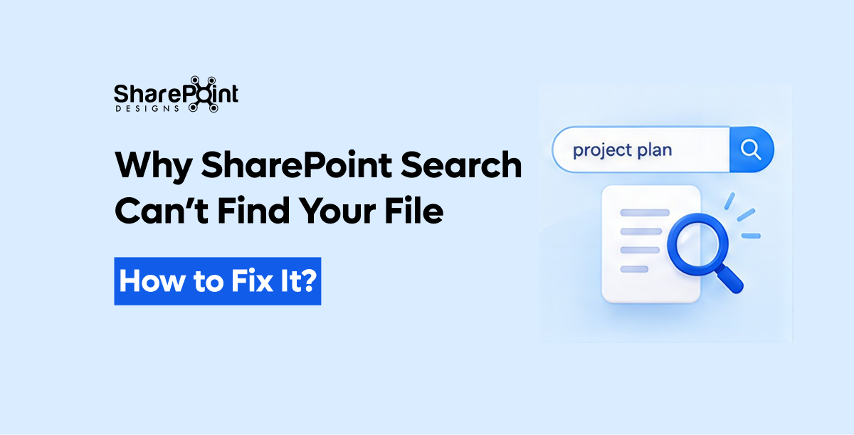 SharePoint Search Can't Find Your File