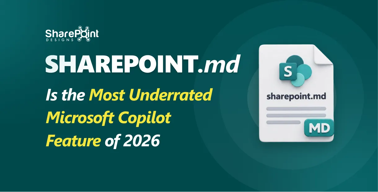 SHAREPOINT.md and Microsoft Copilot for AI-powered SharePoint context