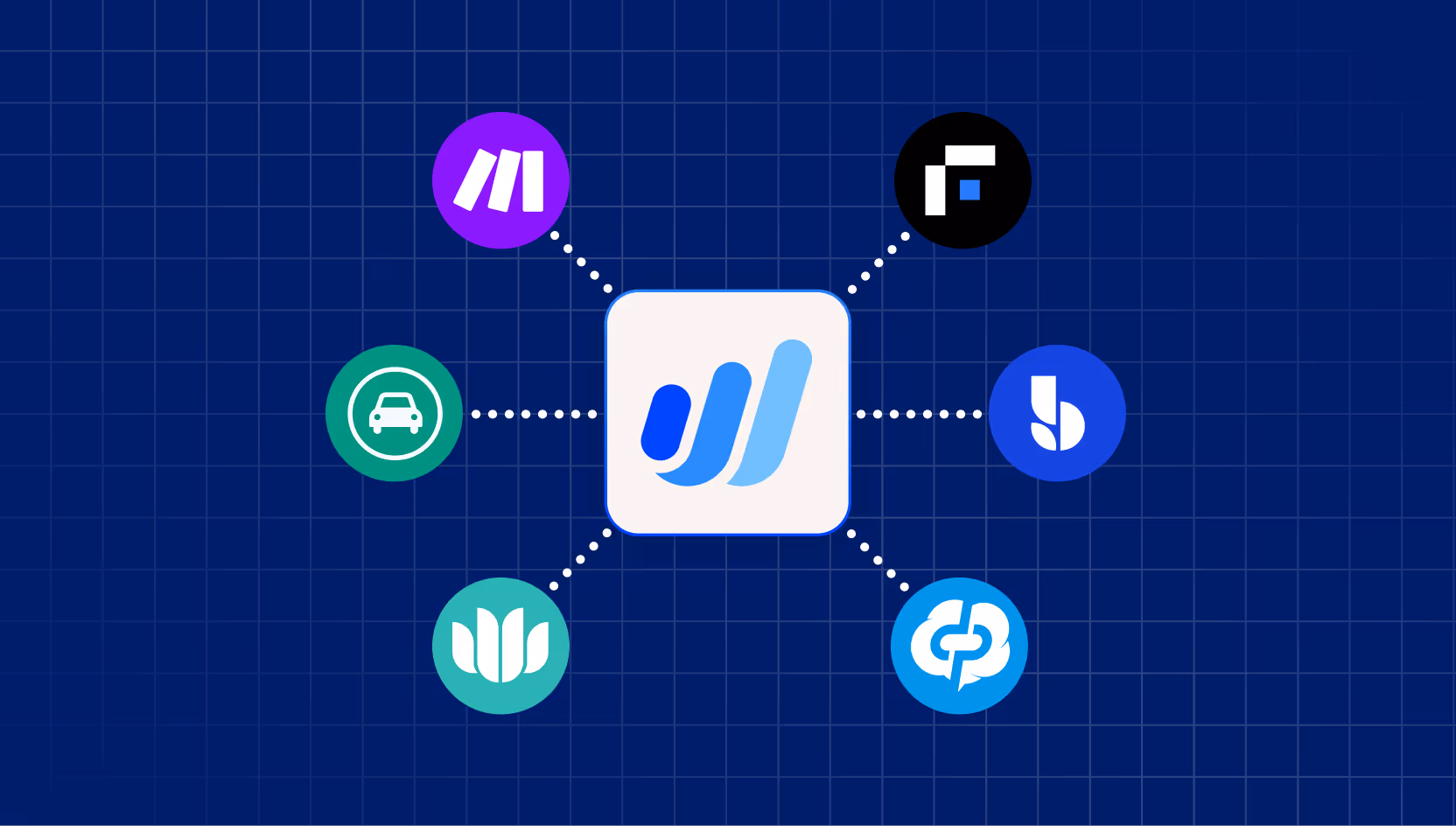 Visual depicting the logos of Wave and its partners.