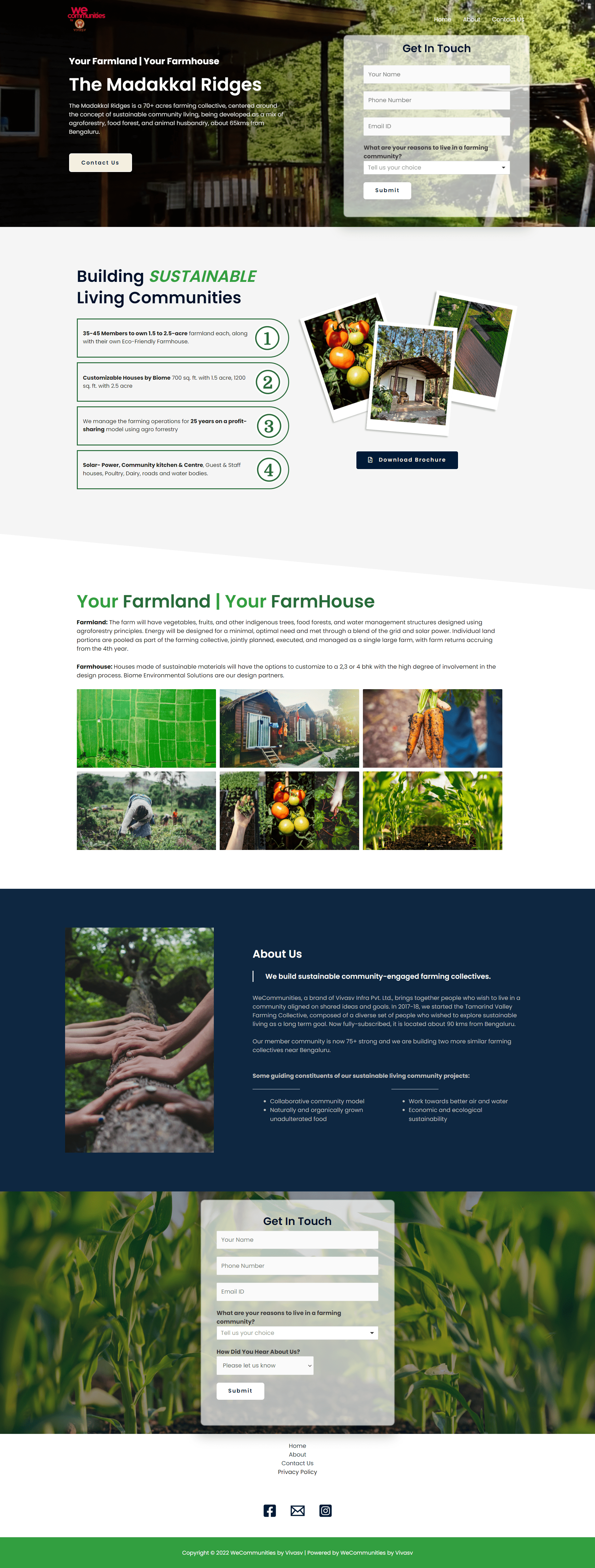 A screenshot of web page