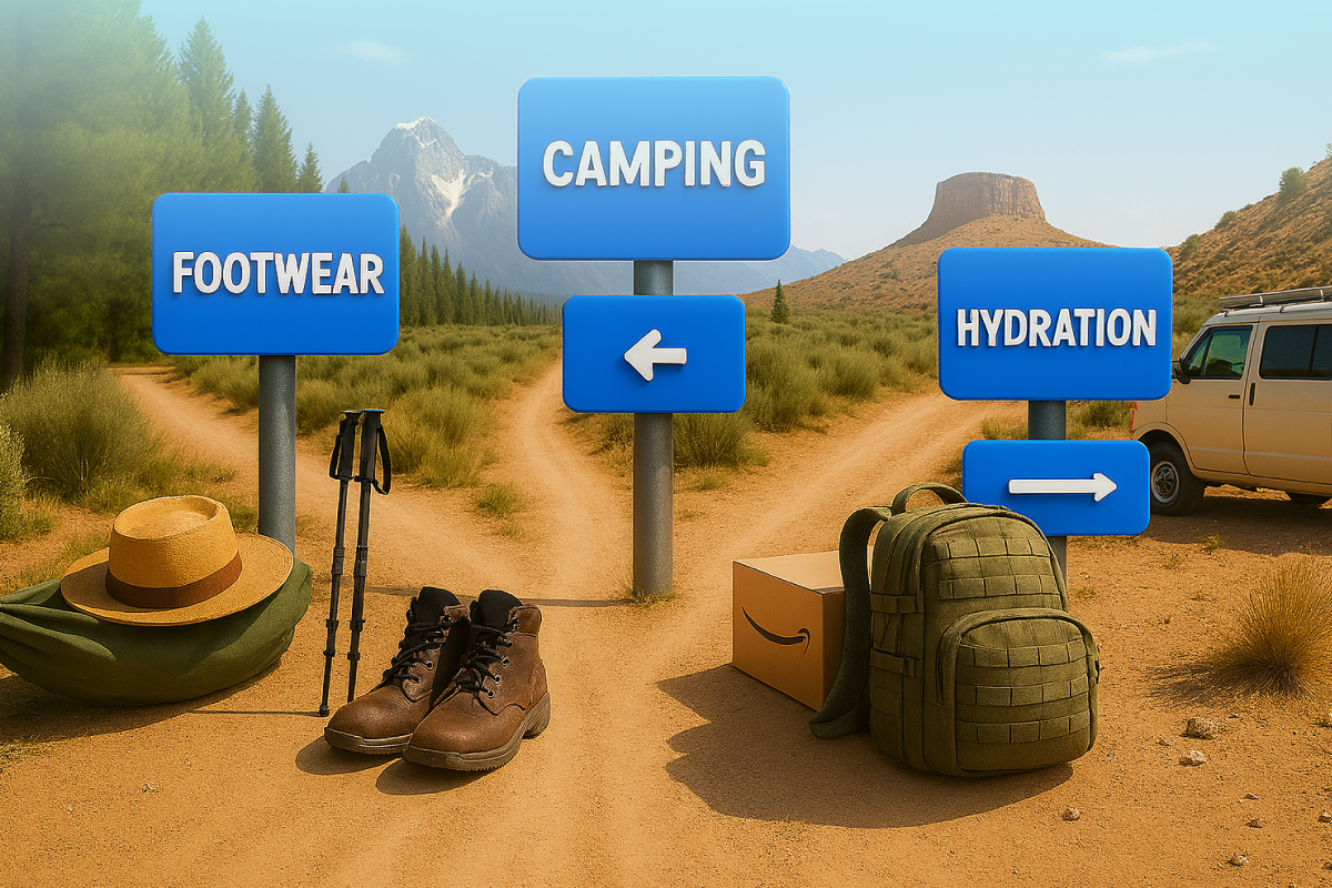 Outdoor gear graphic