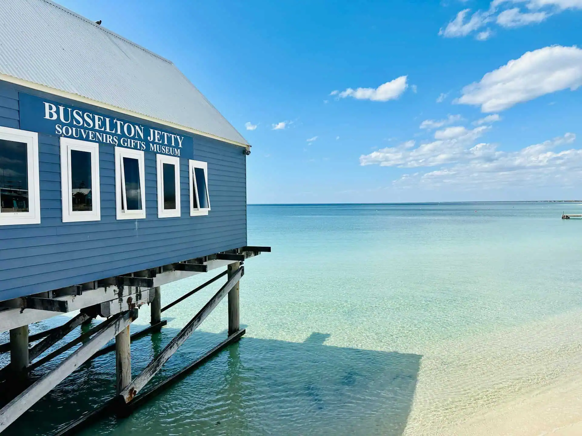 busselton jetty during the day