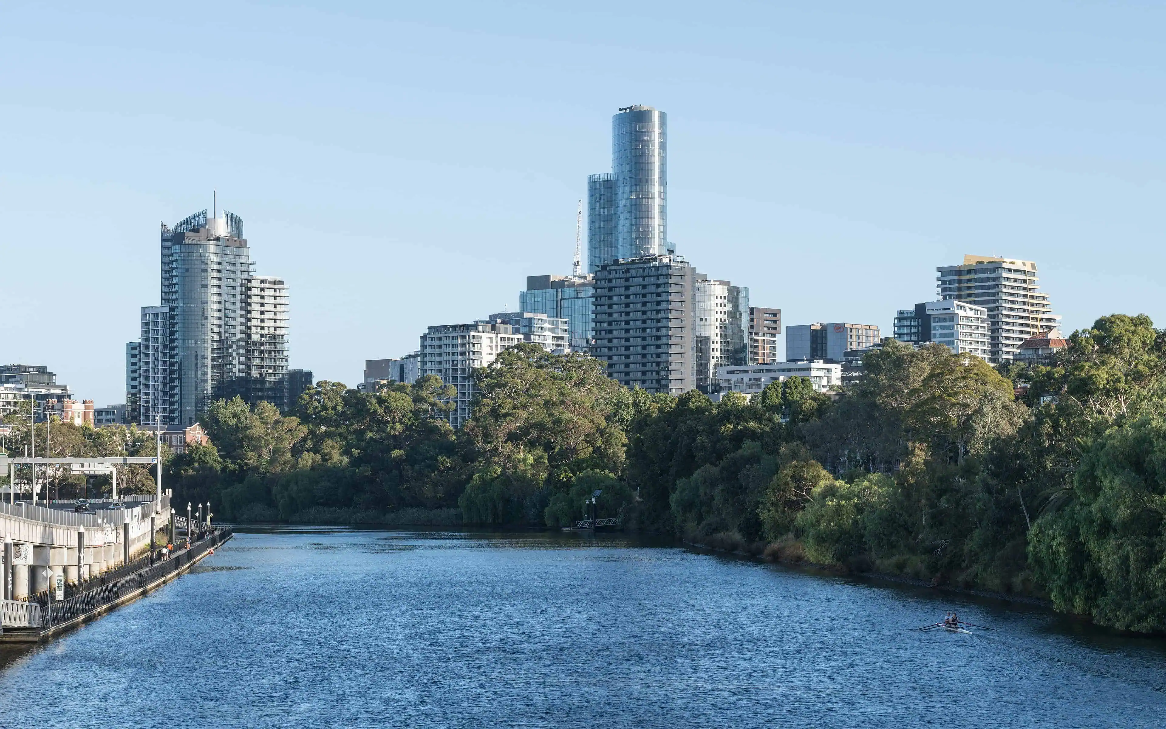 skyline of South Yarra, Melbourne