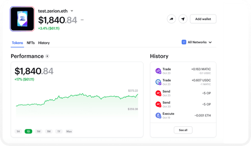 wallet transaction history