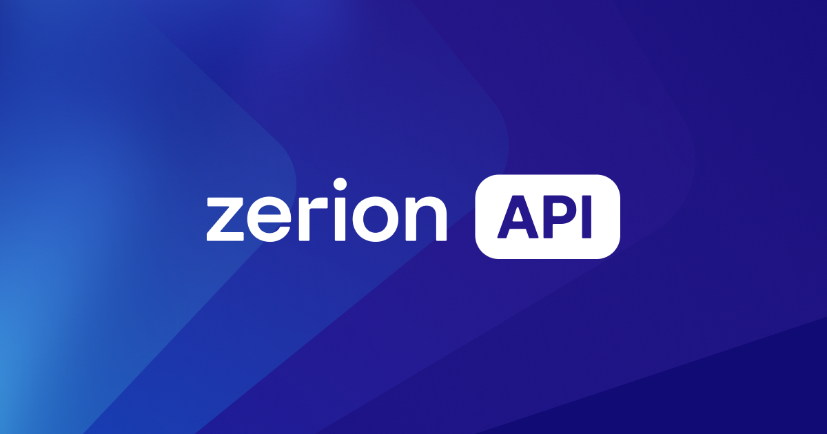 Zerion API for Wallet Portfolio Data, Transactions, DeFi Positions, PnL ...