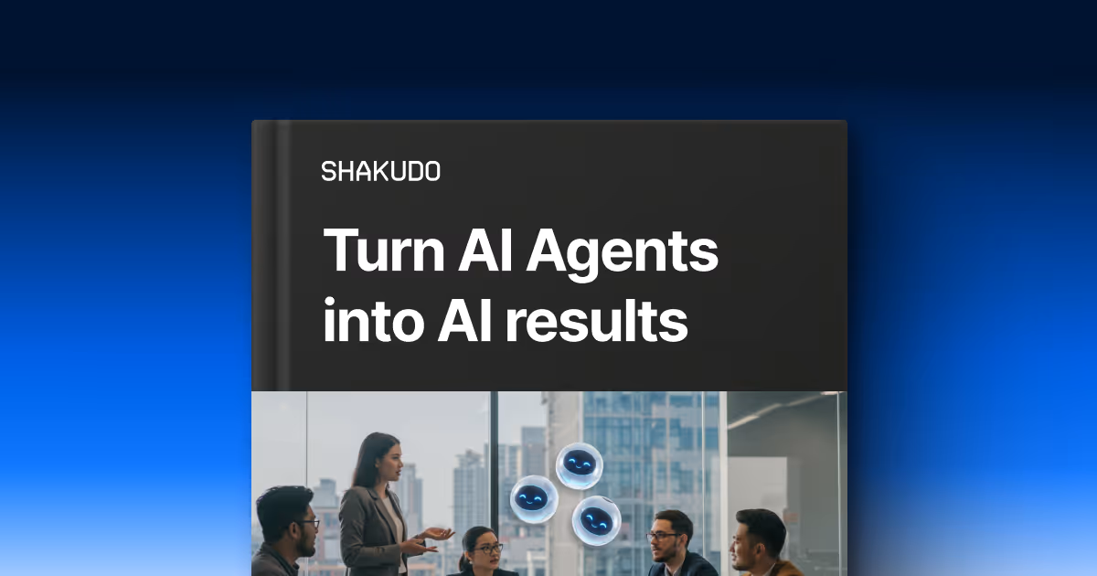 8 Steps to Turning AI Agents Into AI Outcome