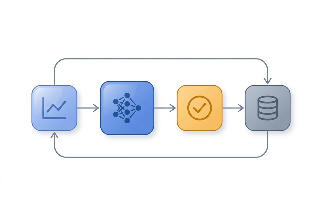 Human-in-the-loop decision cycle for AI agents for commodity pricing and rebate write-back to ERP