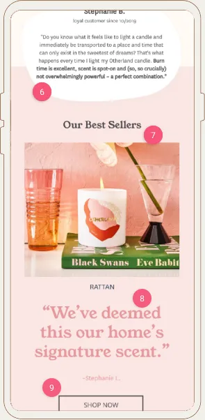 Otherland Ecommerce Landing Page