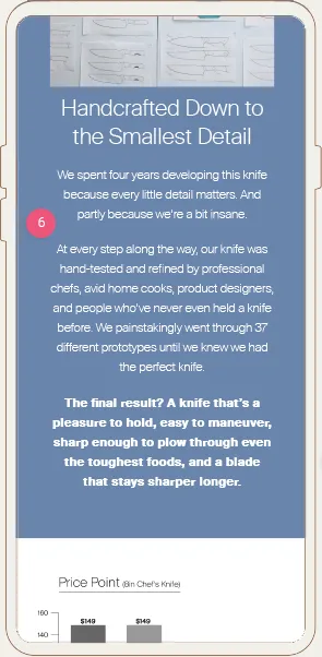 Misen Ads Landing Page