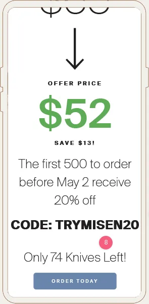 Misen Ads Landing Page