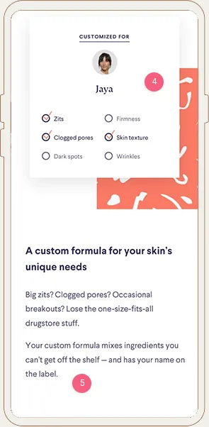 Curology PPC Landing Page