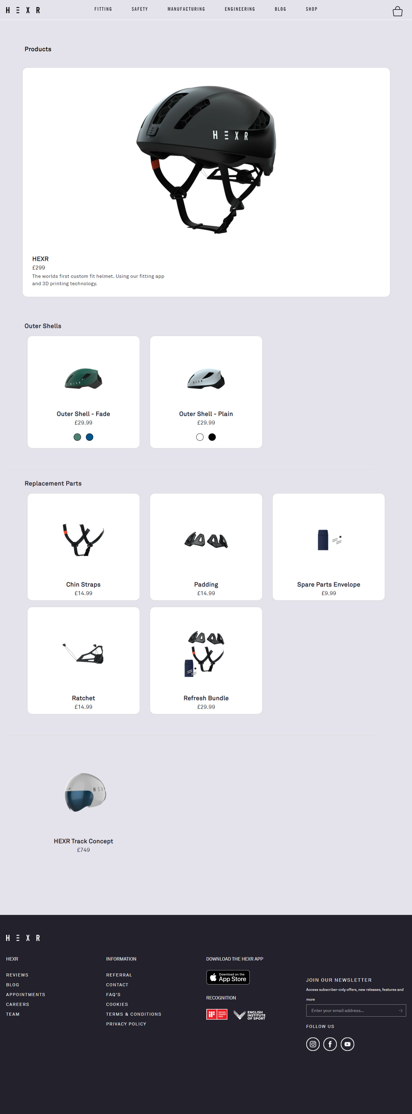 Desktop Collection Page