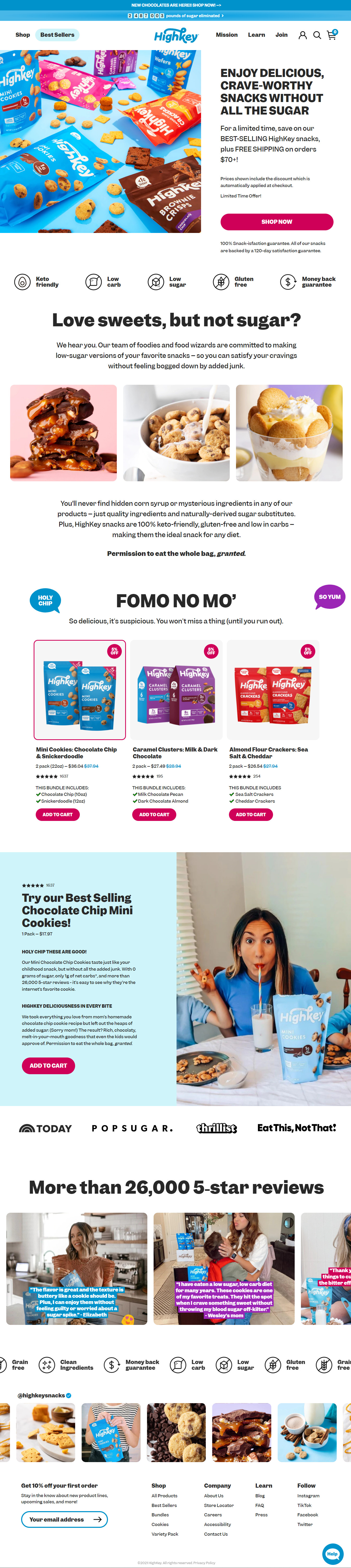 Desktop Landing Page