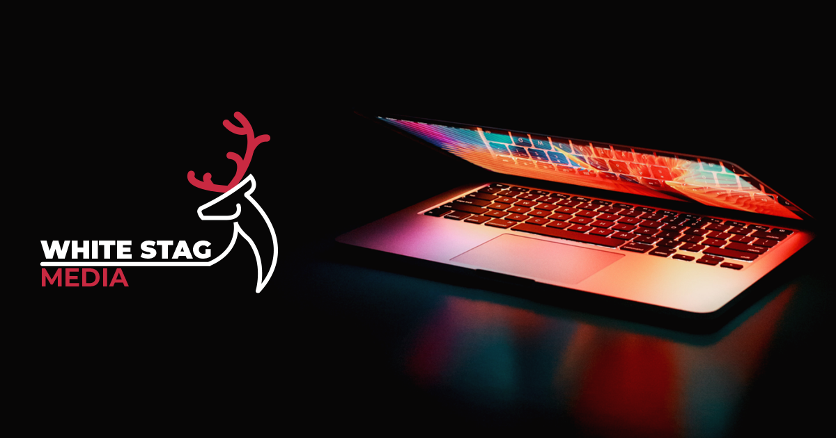 Affordable website examples – White Stag Media web design mockup