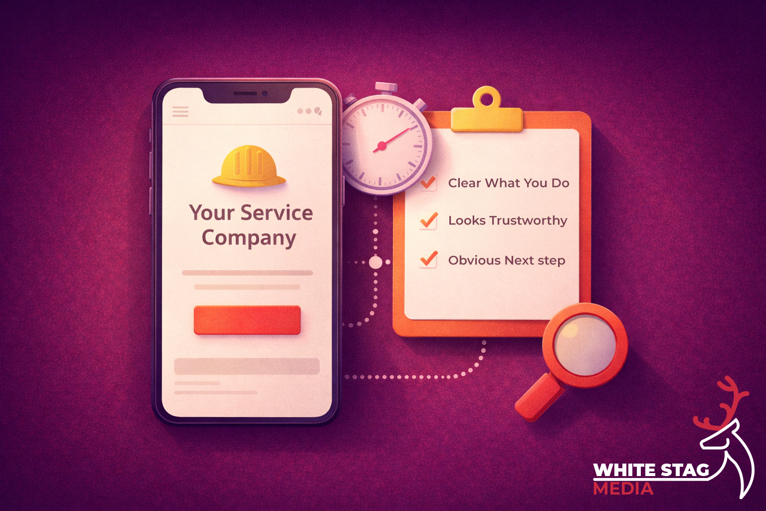 business website checklist for services business