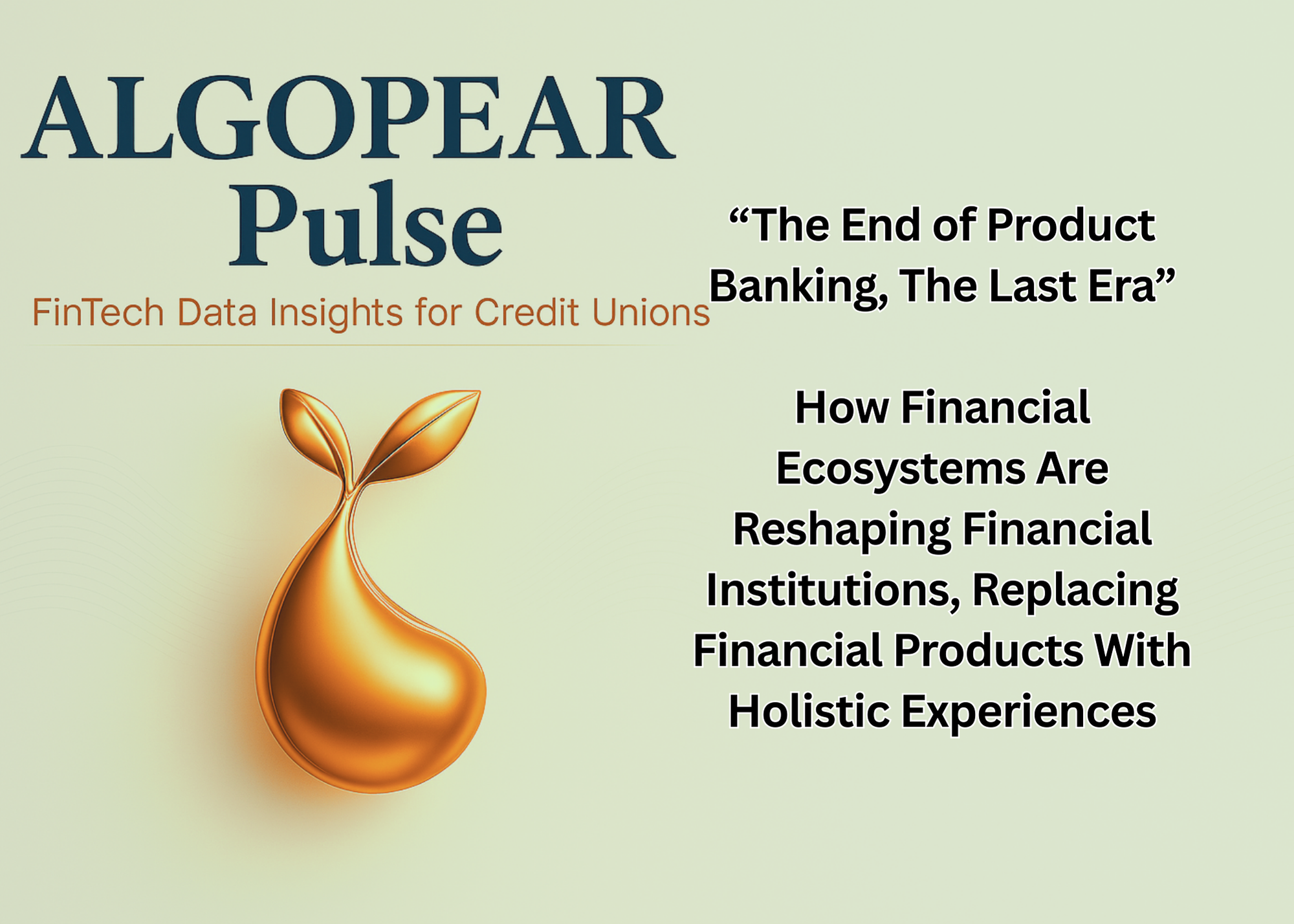 AlgoPear Logo with image symbol and title about credit unions adopting direct investing