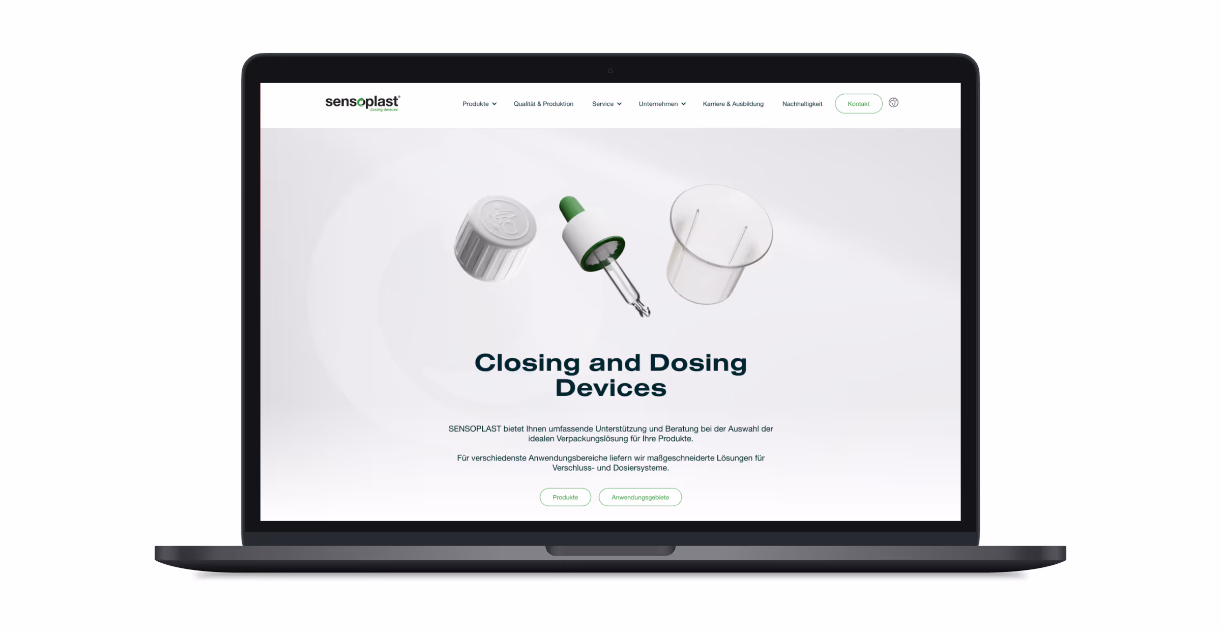 SENSOPLAST Redesign Relaunch Website